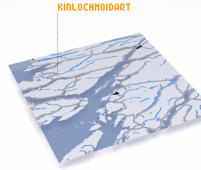 3d view of Kinlochmoidart