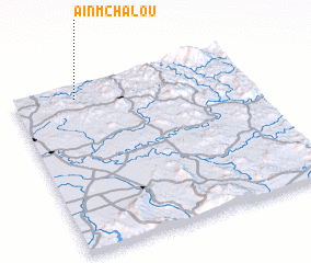 3d view of Aïn Mchalou