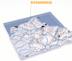 3d view of Rif dʼAïn Hedid