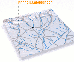 3d view of Paradilla de Gordón