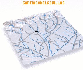 3d view of Santiago de las Villas