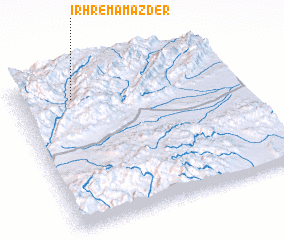 3d view of Irhrem Amazder