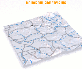 3d view of Douar Oulad Ben Yahia