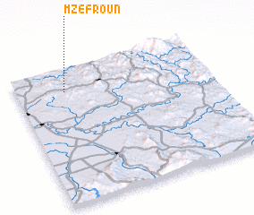 3d view of Mzefroun