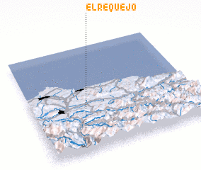 3d view of El Requejo