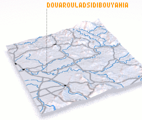 3d view of Douar Oulad Sidi Bou Yahia