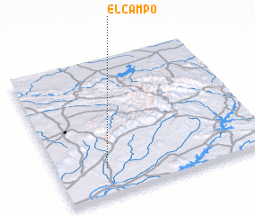 3d view of El Campo