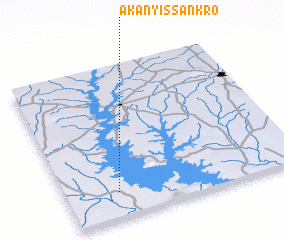 3d view of Akanyissankro