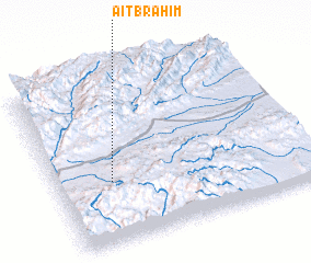 3d view of Aït Brahim