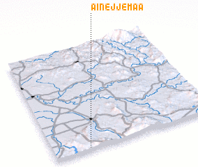 3d view of Aïn ej Jemâa