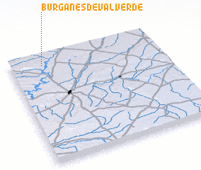 3d view of Burganes de Valverde