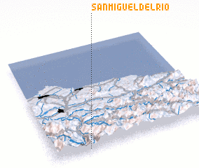 3d view of San Miguel del Río