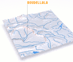 3d view of Bou Dellala