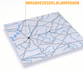 3d view of Manganeses de la Lampreana