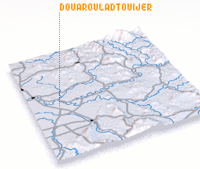 3d view of Douar Oulad Touijer