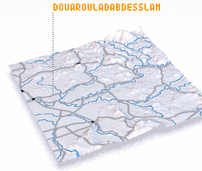 3d view of Douar Oulad Abd es Slam