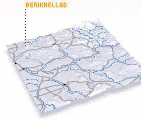 3d view of Beni Khellad