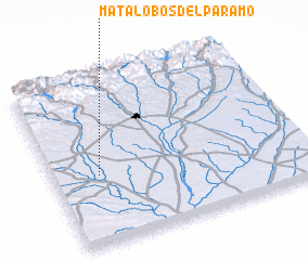 3d view of Matalobos del Páramo