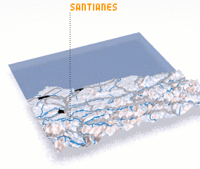 3d view of Santianes