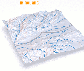 3d view of Imi nʼOuarg