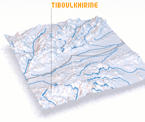 3d view of Tiboulkhirine