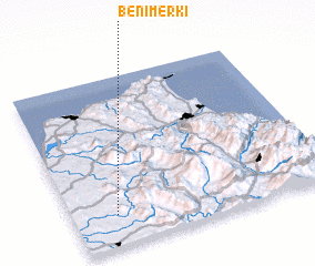 3d view of Beni Merki