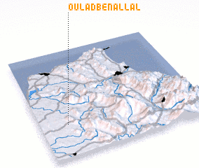 3d view of Oulad Ben Allal