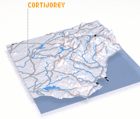 3d view of Cortijo Rey