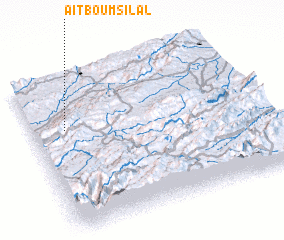 3d view of Aït Boumsilal