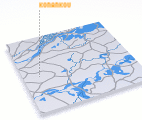 3d view of Konankou