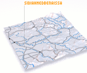 3d view of Sidi Ahmed Ben Aïssa
