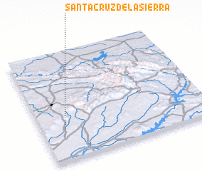 3d view of Santa Cruz de la Sierra