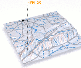 3d view of Hervás