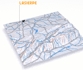 3d view of La Sierpe