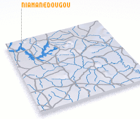 3d view of Niamanédougou