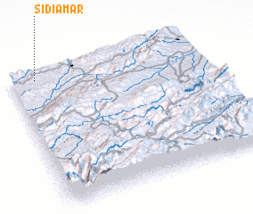 3d view of Sidi Amar