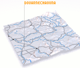 3d view of Douar Nechaouna