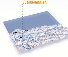 3d view of Lugar de Arriba