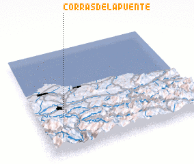 3d view of Corras de la Puente