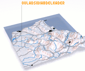 3d view of Oulad Sidi Abd el Kader