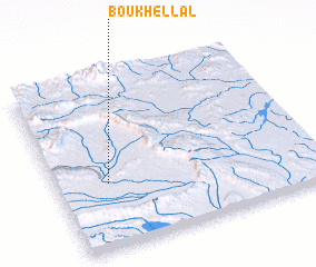 3d view of Bou Khellal