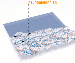 3d view of Ablaña de Arriba