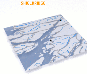 3d view of Shiel Bridge