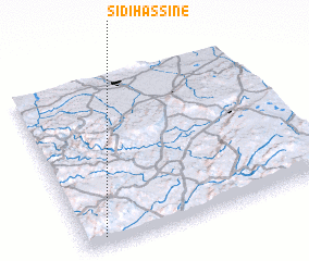 3d view of Sidi Hassine