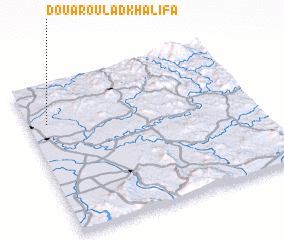 3d view of Douar Oulad Khalifa