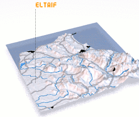 3d view of El Taïf