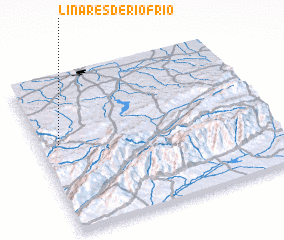 3d view of Linares de Riofrío