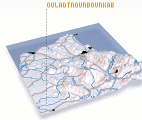 3d view of Oulad Tnoun Bounkab