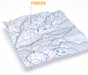 3d view of Tiguiza