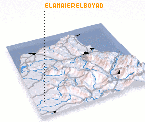 3d view of El Amaïer el Boyad